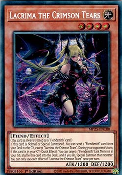 Lacrima the Crimson Tears⁣ - 2025 Mega-Pack Tin⁣ (Secret Rare)⁣ [100]