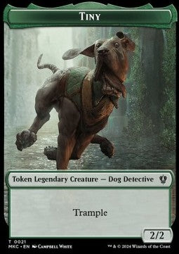 Tiny Token (G 2/2) // City's Blessing - Secret Lair Commander Deck: Everyone's Invited! (Token) [SLDEI-T 21/17]