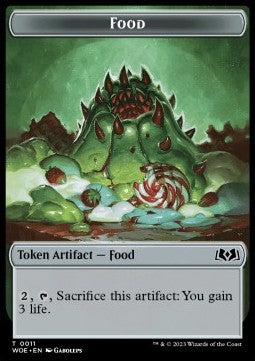 Food Token // Plant Token (G 0/1) - Secret Lair Commander Deck: Everyone's Invited! (Token) [SLDEI-T 11/8]