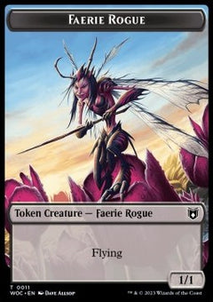 Faerie Rogue Token (B 1/1) // Ape Token (G 3/3) - Secret Lair Commander Deck: Everyone's Invited! (Token) [SLDEI-T 11/10]