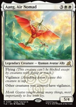 Aang, Air Nomad (V.2) - Magic: The Gathering | Avatar: The Last Airbender: Eternal (Rare) [TLE-265]
