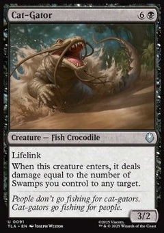 Cat-Gator - Magic: The Gathering | Avatar: The Last Airbender (Uncommon) [TLA-91]