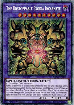 The Unstoppable Exodia Incarnate⁣ - 2025 Mega-Pack Tin⁣ (Starlight Rare)⁣ [008]