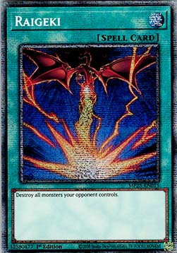 Raigeki⁣ - 2025 Mega-Pack Tin⁣ (Starlight Rare)⁣ [015]
