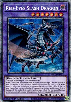 Red-Eyes Slash Dragon⁣ - 2025 Mega-Pack Tin⁣ (Starlight Rare)⁣ [031]