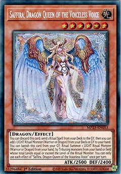 Saffira, Dragon Queen of the Voiceless Voice⁣ - 2025 Mega-Pack Tin⁣ (Secret Rare)⁣ [053]