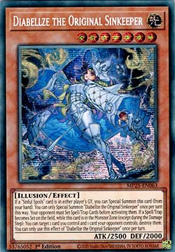 Diabellze the Original Sinkeeper⁣ - 2025 Mega-Pack Tin⁣ (Secret Rare)⁣ [063]
