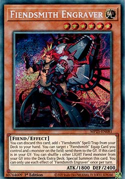 Fiendsmith Engraver⁣ - 2025 Mega-Pack Tin⁣ (Secret Rare)⁣ [081]