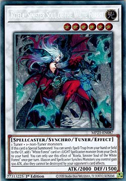 Rciela, Sinister Soul of the White Forest⁣ - 2025 Mega-Pack Tin⁣ (Secret Rare)⁣ [087]