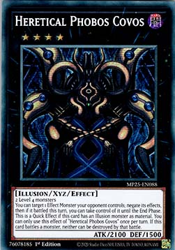 Heretical Phobos Covos⁣ - 2025 Mega-Pack Tin⁣ (Secret Rare)⁣ [088]