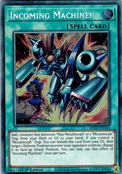Incoming Machine!⁣ - 2025 Mega-Pack Tin⁣ (Secret Rare)⁣ [111]