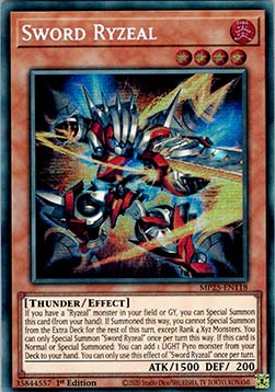 Sword Ryzeal⁣ - 2025 Mega-Pack Tin⁣ (Secret Rare)⁣ [118]