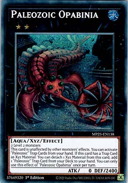 Paleozoic Opabinia⁣ - 2025 Mega-Pack Tin⁣ (Secret Rare)⁣ [138]