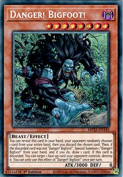 Danger! Bigfoot!⁣ - 2025 Mega-Pack Tin⁣ (Secret Rare)⁣ [140]
