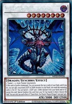 Chaos Ruler, the Chaotic Magical Dragon⁣ - 2025 Mega-Pack Tin⁣ (Secret Rare)⁣ [150]