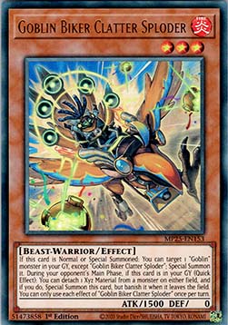 Goblin Biker Clatter Sploder⁣ - 2025 Mega-Pack Tin⁣ (Ultra Rare)⁣ [153]