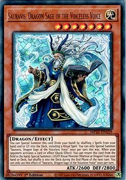 Sauravis, Dragon Sage of the Voiceless Voice⁣ - 2025 Mega-Pack Tin⁣ (Ultra Rare)⁣ [159]