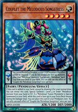 Couplet the Melodious Songstress⁣ - 2025 Mega-Pack Tin⁣ (Ultra Rare)⁣ [181]