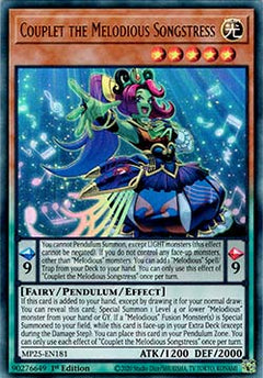 Couplet the Melodious Songstress⁣ - 2025 Mega-Pack Tin⁣ (Ultra Rare)⁣ [181]