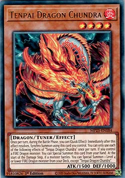 Tenpai Dragon Chundra⁣ - 2025 Mega-Pack Tin⁣ (Ultra Rare)⁣ [184]