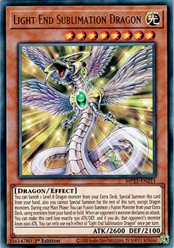 Light End Sublimation Dragon⁣ - 2025 Mega-Pack Tin⁣ (Ultra Rare)⁣ [211]