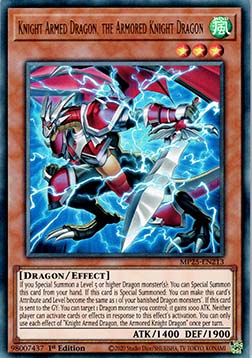 Knight Armed Dragon, the Armored Knight Dragon⁣ - 2025 Mega-Pack Tin⁣ (Ultra Rare)⁣ [213]
