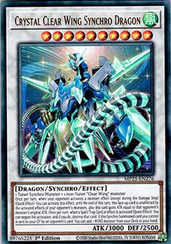 Crystal Clear Wing Synchro Dragon⁣ - 2025 Mega-Pack Tin⁣ (Ultra Rare)⁣ [276]
