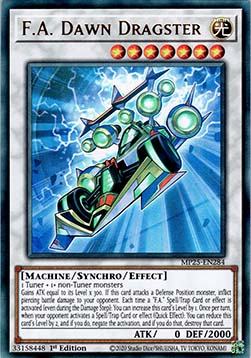 F.A. Dawn Dragster⁣ - 2025 Mega-Pack Tin⁣ (Ultra Rare)⁣ [284]