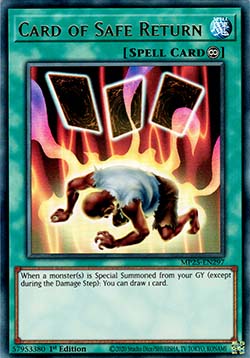 Card of Safe Return⁣ - 2025 Mega-Pack Tin⁣ (Ultra Rare)⁣ [297]