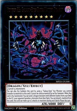 Number 95: Galaxy-Eyes Dark Matter Dragon⁣ - 2025 Mega-Pack Tin⁣ (Ultra Rare)⁣ [300]