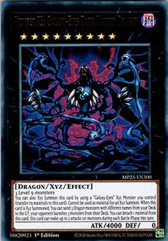 Number 95: Galaxy-Eyes Dark Matter Dragon⁣ - 2025 Mega-Pack Tin⁣ (Ultra Rare)⁣ [300]