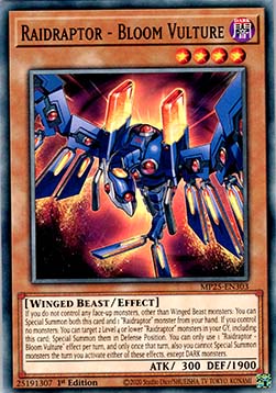 Raidraptor - Bloom Vulture⁣ - 2025 Mega-Pack Tin⁣ (Common)⁣ [303]
