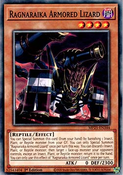 Ragnaraika Armored Lizard⁣ - 2025 Mega-Pack Tin⁣ (Common)⁣ [344]