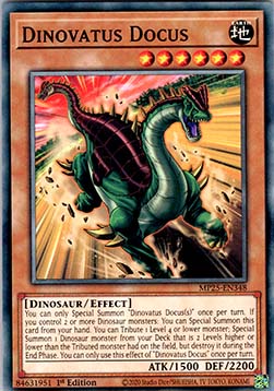Dinovatus Docus⁣ - 2025 Mega-Pack Tin⁣ (Common)⁣ [348]