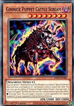 Gimmick Puppet Cattle Scream⁣ - 2025 Mega-Pack Tin⁣ (Common)⁣ [381]