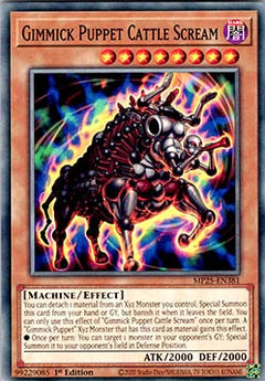 Gimmick Puppet Cattle Scream⁣ - 2025 Mega-Pack Tin⁣ (Common)⁣ [381]