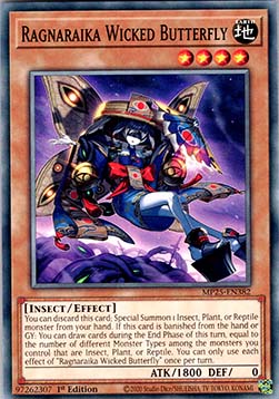 Ragnaraika Wicked Butterfly⁣ - 2025 Mega-Pack Tin⁣ (Common)⁣ [382]