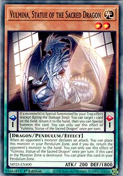 Vulmina, Statue of the Sacred Dragon⁣ - 2025 Mega-Pack Tin⁣ (Common)⁣ [400]