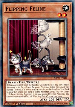 Flipping Feline⁣ - 2025 Mega-Pack Tin⁣ (Common)⁣ [410]