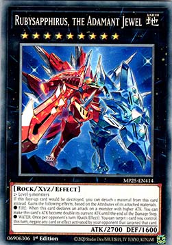 Rubysapphirus, the Adamant Jewel⁣ - 2025 Mega-Pack Tin⁣ (Common)⁣ [414]