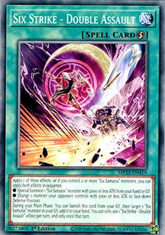 Six Strike - Double Assault⁣ - 2025 Mega-Pack Tin⁣ (Common)⁣ [419]