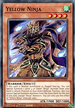 Yellow Ninja⁣ - 2025 Mega-Pack Tin⁣ (Common)⁣ [449]