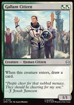 Gallant Citizen - Magic: The Gathering | Marvel's Spider-Man (Common) [SPM-129]
