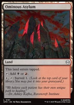 Ominous Asylum - Magic: The Gathering | Marvel's Spider-Man (Common) [SPM-181]