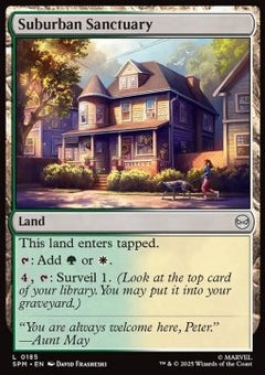 Suburban Sanctuary - Magic: The Gathering | Marvel's Spider-Man (Common) [SPM-185]