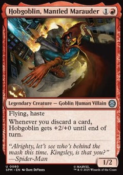 Hobgoblin, Mantled Marauder - Magic: The Gathering | Marvel's Spider-Man (Uncommon) [SPM-80]
