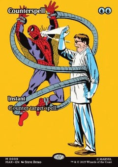 Counterspell - Magic: The Gathering | Marvel's Spider-Man: Source Material Cards (Mythic) [MAR-9]