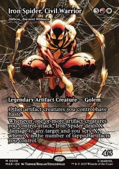 Alibou, Ancient Witness - Magic: The Gathering | Marvel's Spider-Man: Source Material Cards (Mythic) [MAR-39]