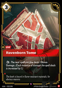 Ravenborn Tome - Origins (Rare) [OGN-032]
