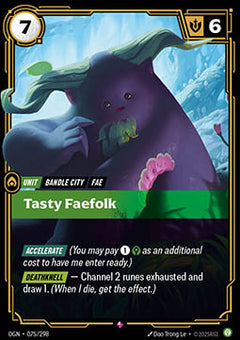 Tasty Faefolk - Origins (Rare) [OGN-075]